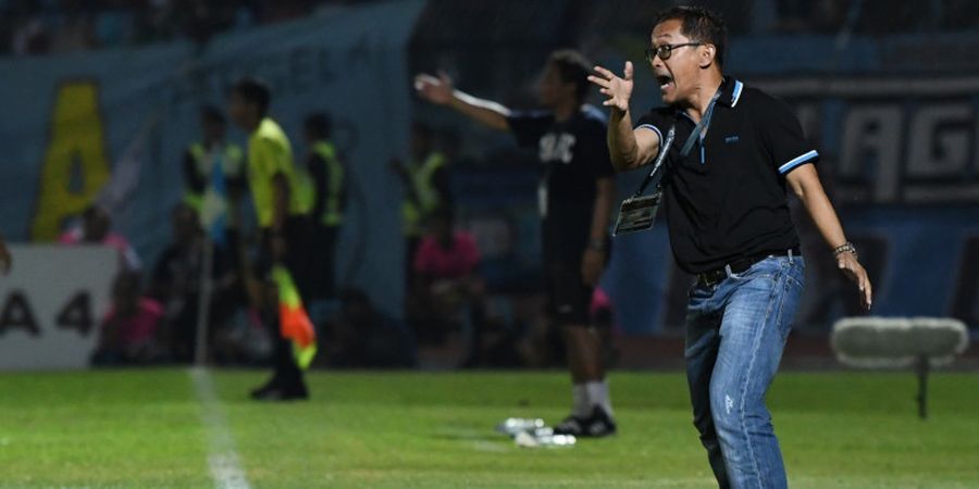 Persela Vs Madura United - Aji Santoso Berharap Stadion Surajaya Kembali Angker