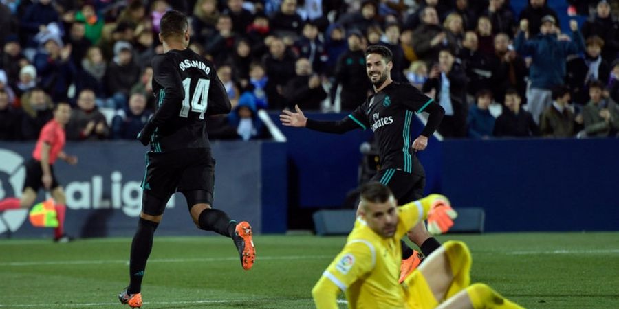 Hasil Leganes Vs Real Madrid - Gol Menit 90 Bawa Los Blancos Naik Satu Peringkat