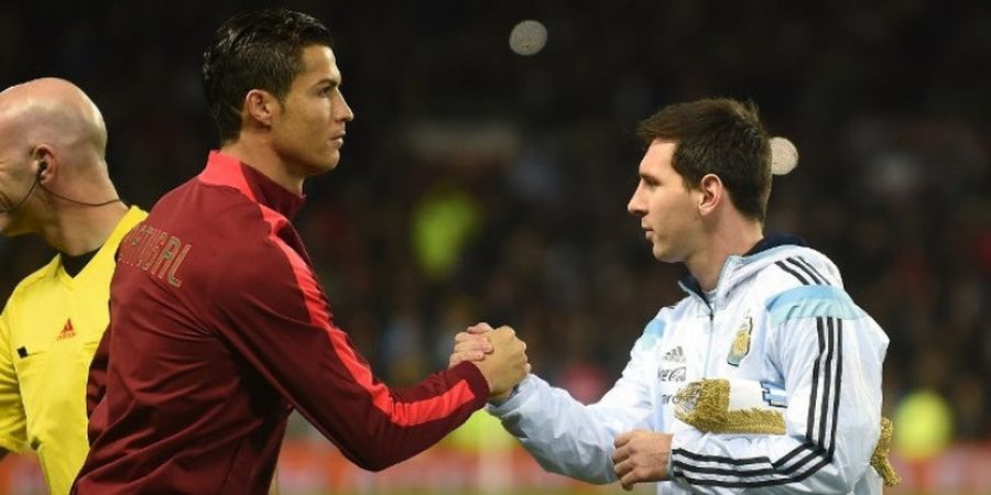 Mantap! Anak Cristiano Ronaldo Resmi Nyatakan Lionel Messi Sebagai Idolanya 