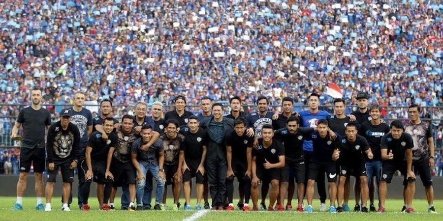 Reaksi Pendukung Arema Sikapi Dua Arema Main di Liga Resmi 