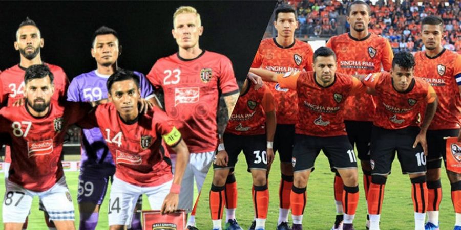 Bali United Tertinggal dari Chiangrai United di Perpanjangan Waktu