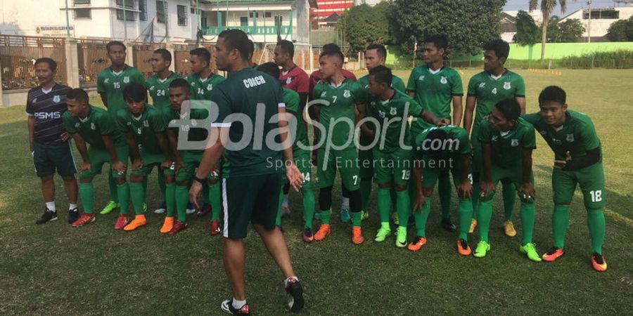 Berbekal 23 Pemain Ini, Pelatih PSMS Medan Siap Hadapi Grup Neraka Piala Presiden 2018