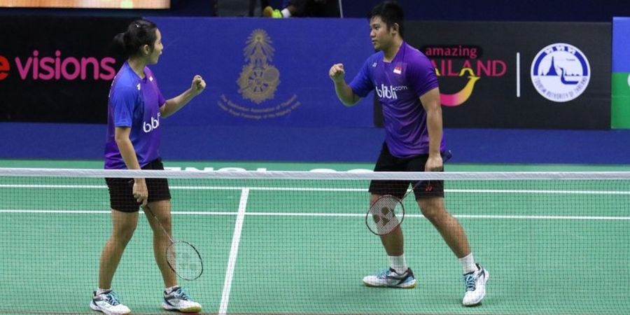 Menangi Duel Sengit, Yantoni/Marsheilla Juga ke Babak Kedua Thailand Masters 2018