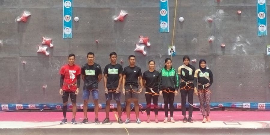 Jawa Timur Raih 4 Medali Speed Classic Putra dan Putri di Kejurnas Panjat Tebing 2018