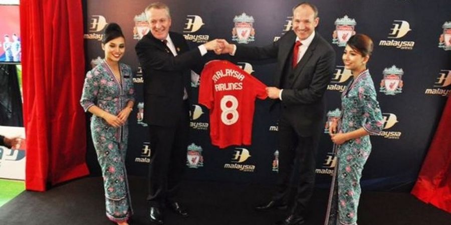 Berakhir dengan Garuda Indonesia, Liverpool Gandeng Maskapai Malaysia