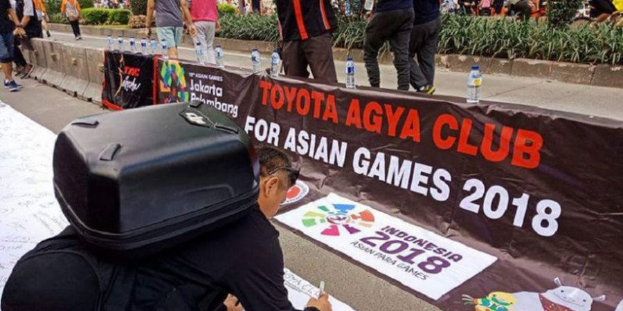 Begini Caranya Toyota Agya Club Mendukung Atlet Asian Games 2018
