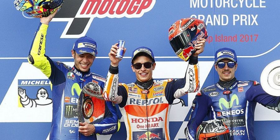 Ayah Valentino Rossi Mengenang Momen MotoGP 2015 yang Libatkan Marc Marquez