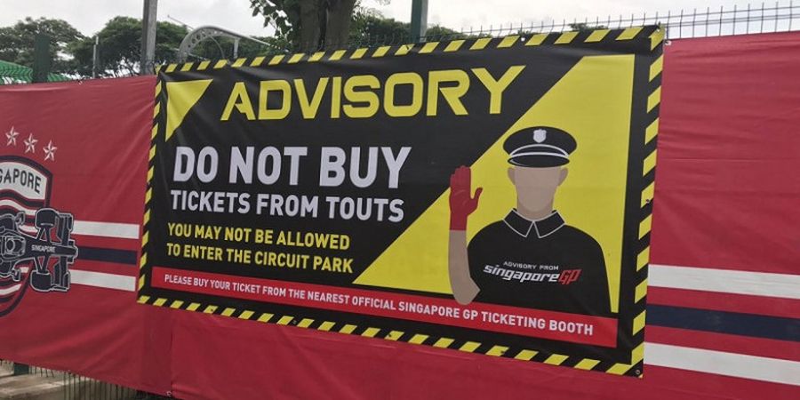 Di GP Singapura, Jangan Beli Tiket dari Calo!