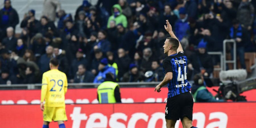 Hat-trick Ivan Perisic Bantu Inter Milan Kuasai Klasemen