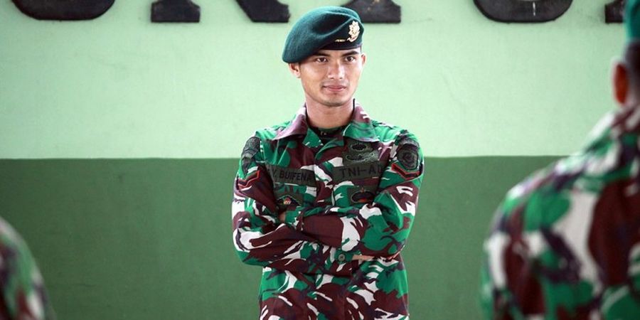 Rayakan HUT TNI Ke-72, Kiper Ganteng PS TNI Ucapkan Ini