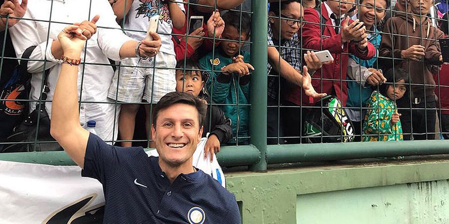 Sisi Positif Pertemuan Inter Milan dengan Barcelona di Mata Javier Zanetti