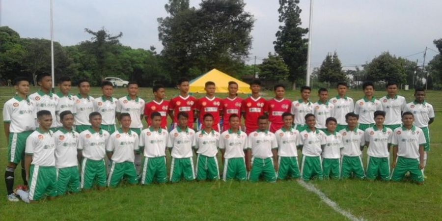 Asa Tim Pelajar U-15 Indonesia Menuju China