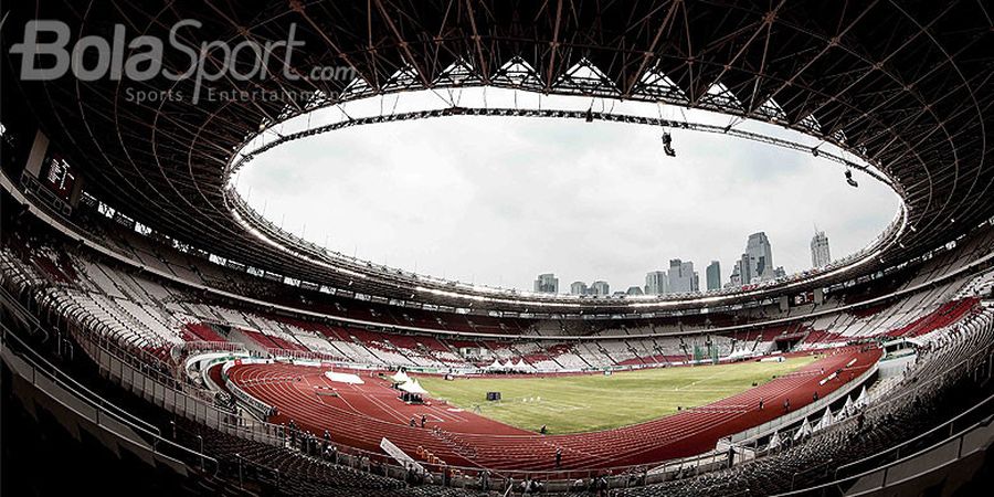 Menanti Solusi Bak Pasir Stadion Utama GBK