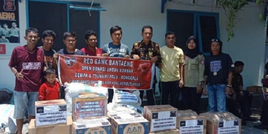 Red Gank Kirim Bantuan Pokok untuk Korban Gempa di Palu