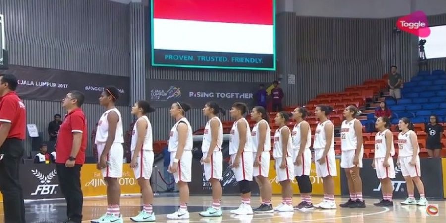 SEA Games 2017 - Tim Basket Putri Indonesia Mendapat Medali Perunggu SEA Games 2017 setelah Tundukan Singapura