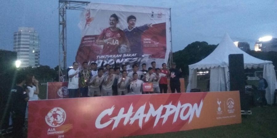 Perwakilan Indonesia di AIA Championship Akan Dilatih Pelatih dari Tottenham Hotspur