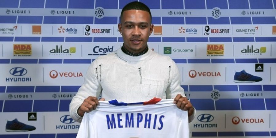 Gagal di Man United, Memphis Depay Jalani Debut Impresif dengan Lyon