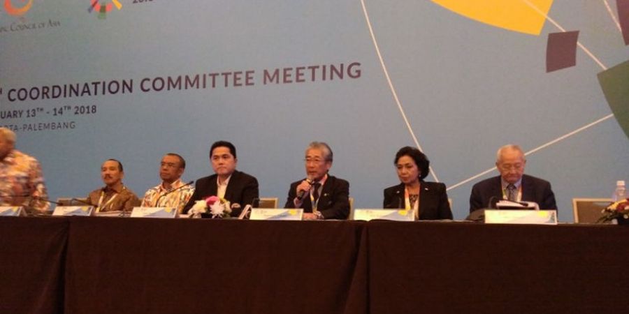 Rapat Koordinasi OCA Bahas 16 Hal Penting Asian Games 2018