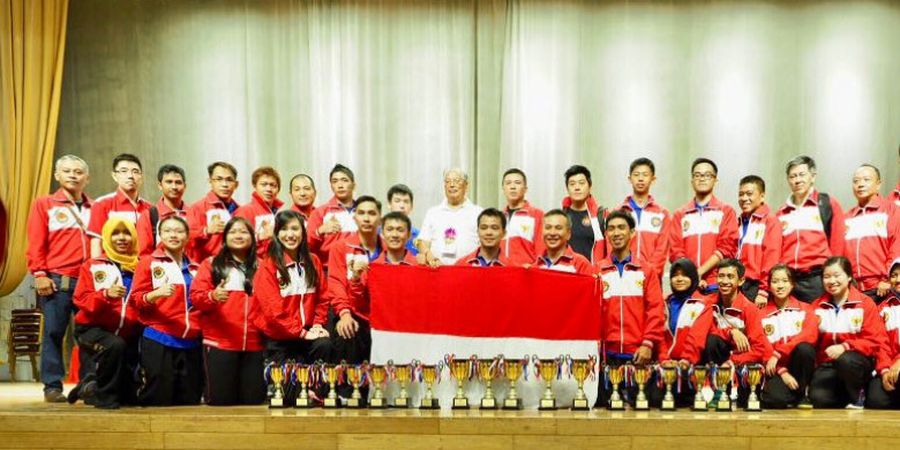 Indonesia Jadi Juara Umum pada Kejuaraan Wing Chun Dunia di Hong Kong