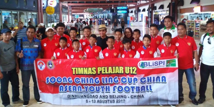 Inilah Perjuangan Perdana Tim Sepak Bola Pelajar Indonesia di China