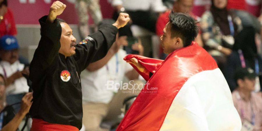 Emas Kelima Pencak Silat Dipersembahkan Komang Harik Adi Putra