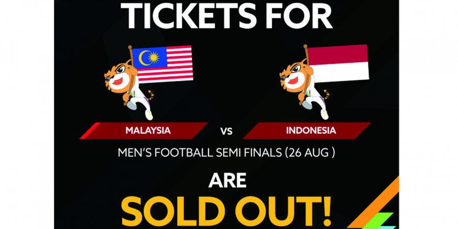 70 Ribu Tiket Indonesia Vs Malaysia SOLD OUT Dalam 3 Jam!