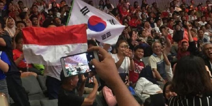 Presiden Jokowi Saksikan Taekwondo Asian Games 2018, Ada Penonton Minta Sepeda 
