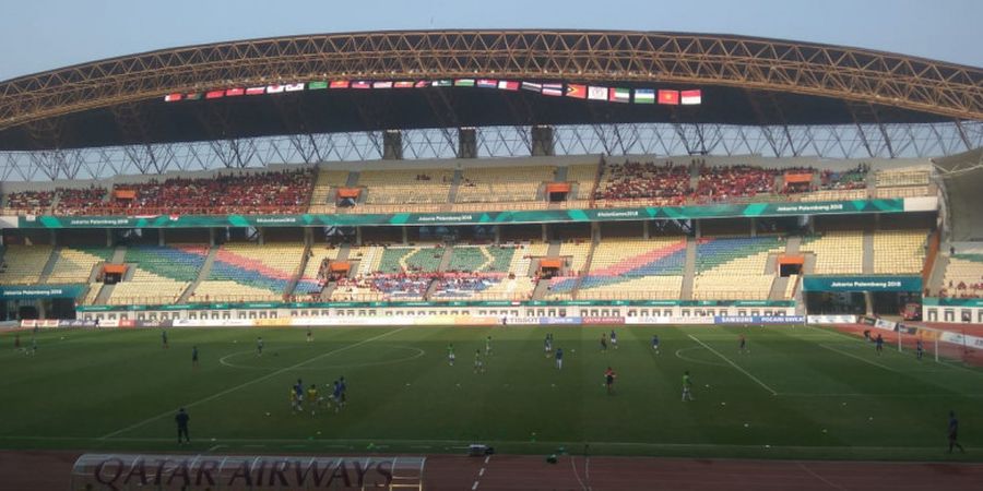 Timnas U-23 Indonesia Vs UEA - Suporter Indonesia Nyanyikan Lagu Sindiran Soal Tiket Habis dan Bangku Kosong