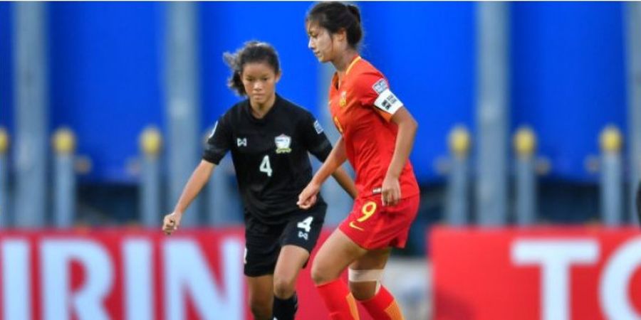 Kualifikasi Piala Asia U-16 Wanita - Bak Bidadari, Inilah Potret Memesona Gadis-gadis Timnas U-16 China Saat Lakukan Selebrasi