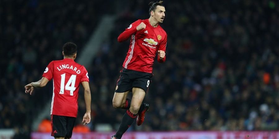 Start Zlatan Setara dengan Robin van Persie dan Andy Cole