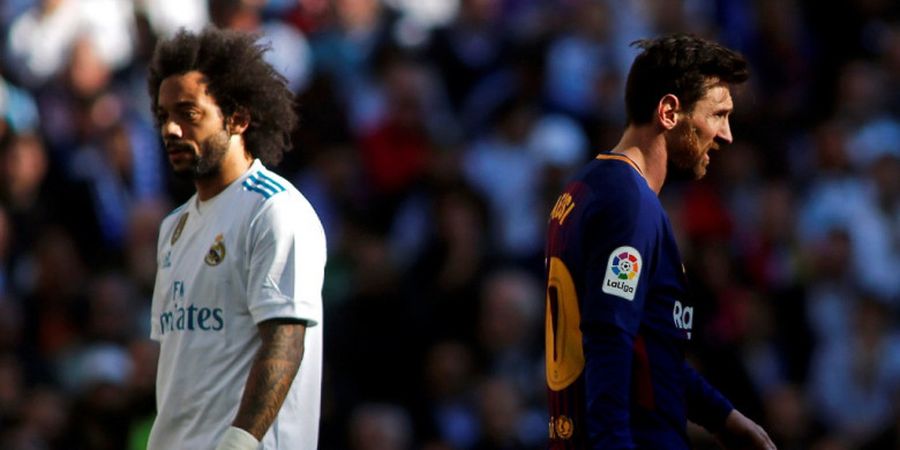 Real Madrid Lolos ke Semifinal Liga Champions, Marcelo Tega Mengejek Barcelona