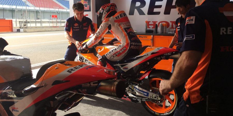 Marc Marquez Akui Sirkuit Losail Bukan Tempat yang Bersahabat untuk Honda