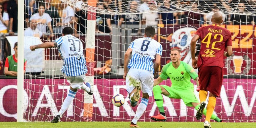 Hasil Liga Italia - AS Roma Ditaklukkan 2 Pemain Pinjaman SPAL