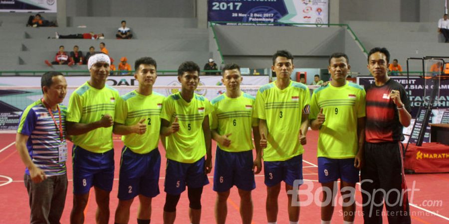 Tim Sepak Takraw Indonesia Sukses Kalahkan China