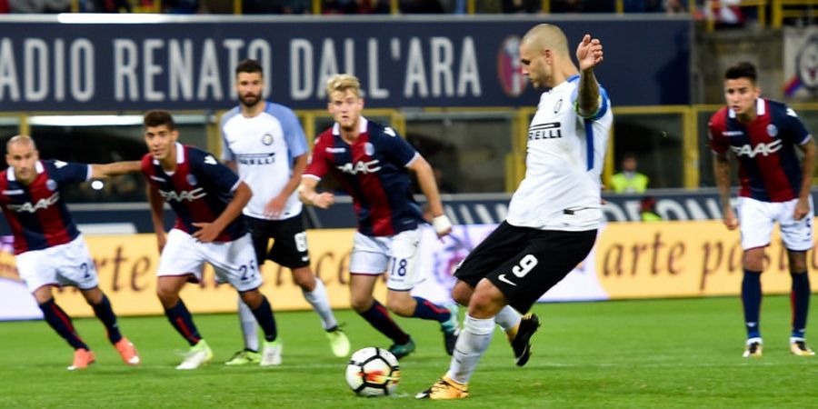 Gol Mauro Icardi Antarkan Inter Milan ke Puncak Klasemen Liga Italia