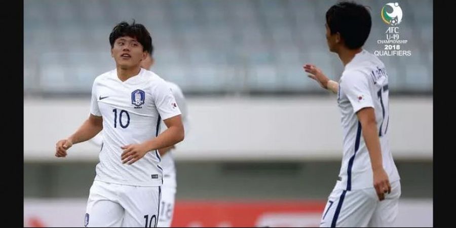 GALERI FOTO - Si Ganteng Korea Selatan Ini Berhasil Bobol Pertahanan Gawang Indonesia yang Keempat Kalinya