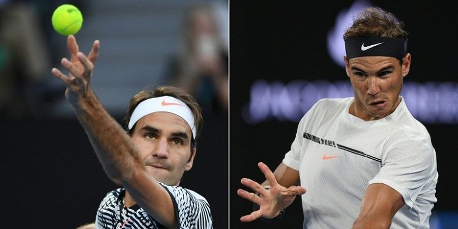 SEJARAH HARI INI - Tanggal Sama Beda Tahun, Roger Federer dan Rafael Nadal Pertama Kali Juarai Australia Open