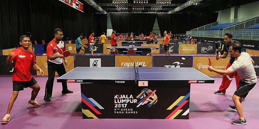 Lolos Kualifikasi, Tenis Meja Indonesia Bidik Gelar Juara Umum pada ASEAN Para Games 2017