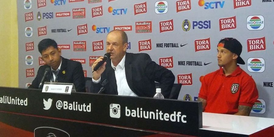 Imbang Lagi, Pelatih Bali United Kecewa