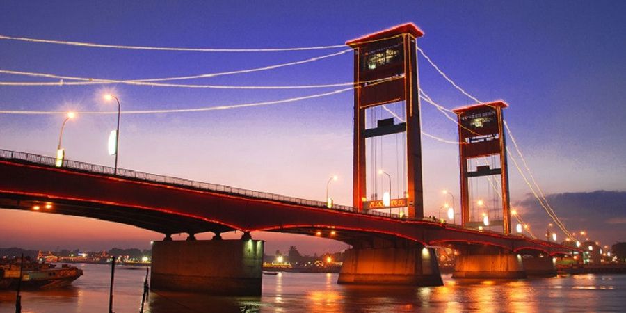 Jenis Kendaraan Ini Dilarang Lintasi Jembatan Ampera Selama Asian Games 2018