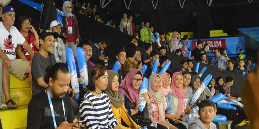 WJC 2017 - Semarak Suporter di Detik-detik Kemenangan  Ganda Campuran Indonesia Partai Pertama