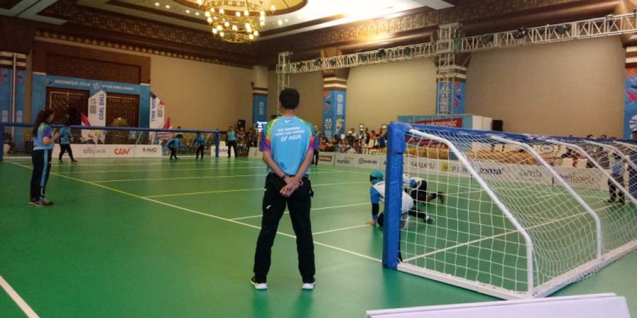 Asian Para Games 2018 - Timnas Goalball Indonesia Dikalahkan Thailand