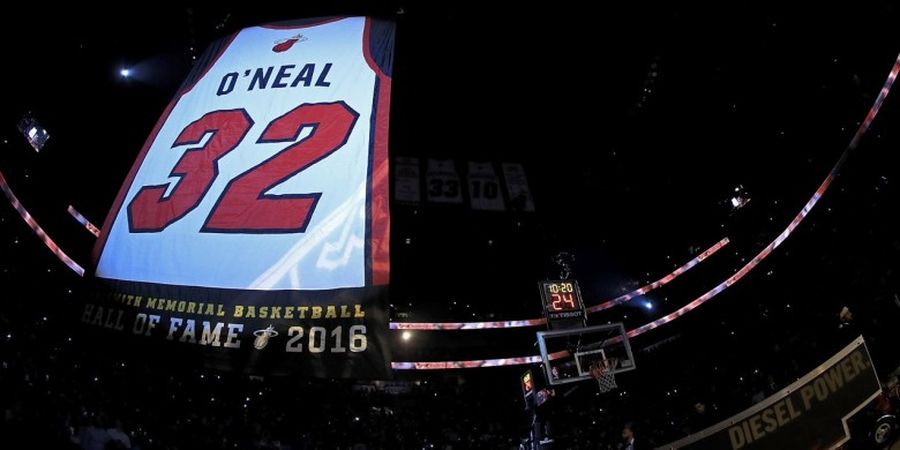 Miami Heat Juga Abadikan Jersey Shaquille O'Neal