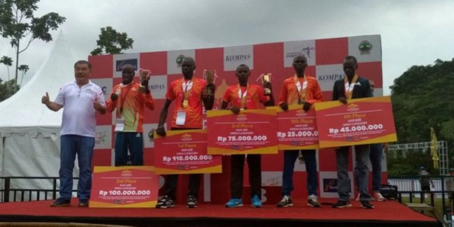 Pelari Asal Kenya Dominasi Borobudur Marathon 2017