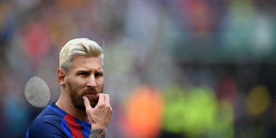 Alasan Messi Mencat Rambut Menjadi Pirang