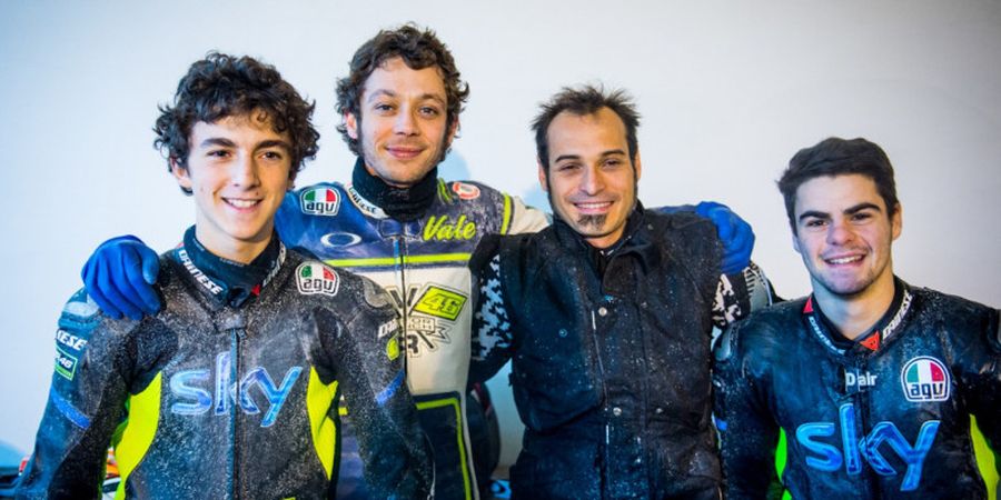 Anak Didik Valentino Rossi Bahagia Bisa Menang di Misano