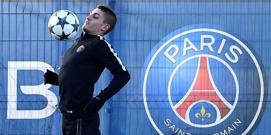 Keinginan Verratti Gabung Barcelona Dihadang PSG