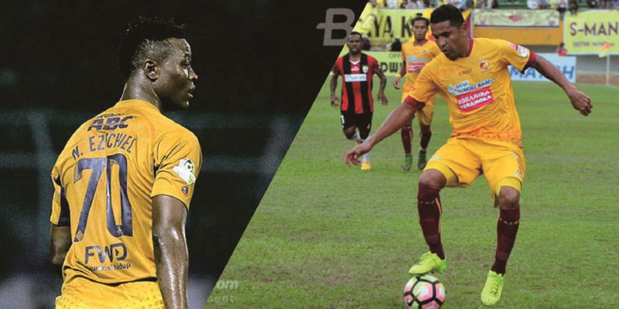 Sriwijaya FC Vs Persib Bandung - Starting Line-Up Kedua Tim, Adu Tajam Beto Vs N'Douassel