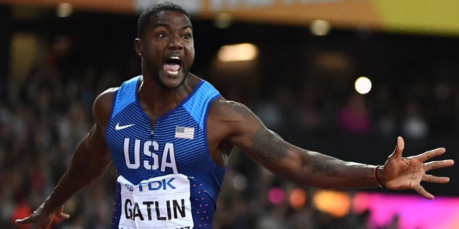 Begini Respons Presiden IAAF Atas Kemenangan Justin Gatlin