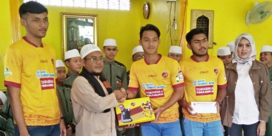 Demi Kesuksesan, Sriwijaya FC Minta Dukungan Doa dari Santri 